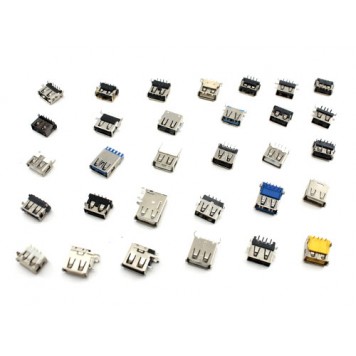 30x USB 2.0 і USB 3.0 роз'єм гніздо, набір