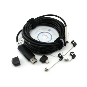 5м USB/microUSB камера HD 2MP 8.5мм бороскоп эндоскоп