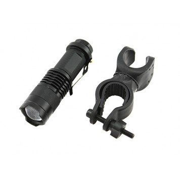 Велосипедний ліхтар, фара CREE Q5 LED, знімний