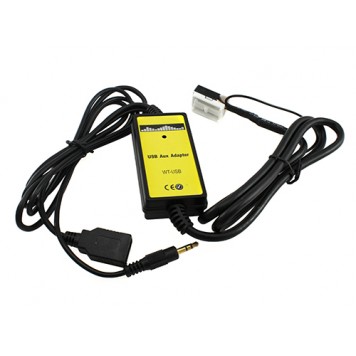 USB AUX MP3 WAV адаптер для магнітоли Audi, VW, Skoda, Seat