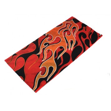 Баф бандана-трансформер, шарф з мікрофібри, вогонь