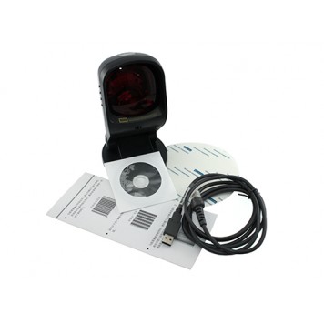 Комплект поставки багатосмугового торгового лазерного сканера штрих-кодів Zebex Z-6170-1