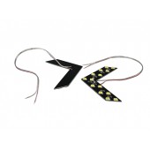 LED указатели поворота зеркала заднего вида белые