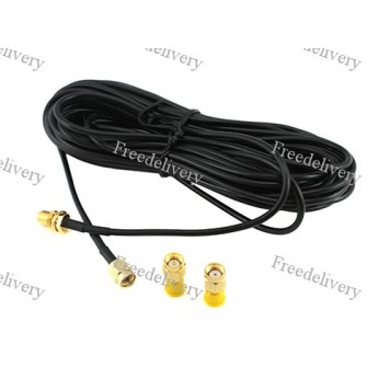 Шнур 9м удлинитель Wi-Fi SMA RP-SMA универсальный, коаксиал, антенна