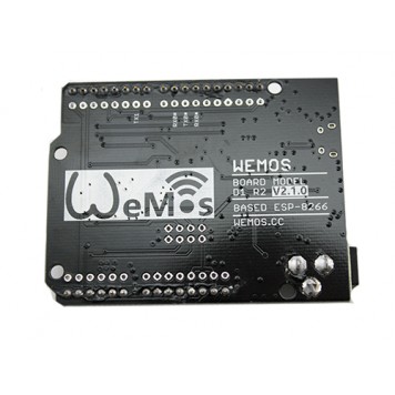 Обратная сторона Wemos D1 R2 WiFi на базе ESP8266-1