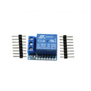 Модуль реле 1-канальний 5В для Wemos D1, D1 mini