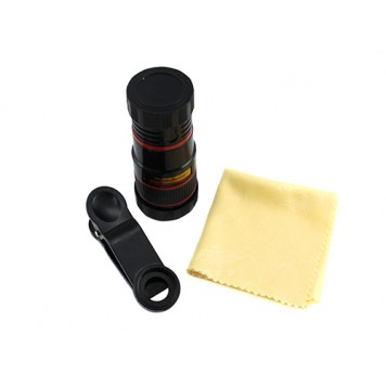 Комплект поставки телескопічного знімного об'єктива для телефону-1