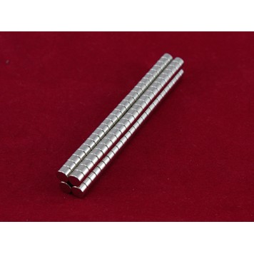 Магніти неодимові сильні 5x3мм N35 100шт