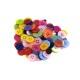Набор из 100+ пластиковых пуговиц разных цветов и размеров