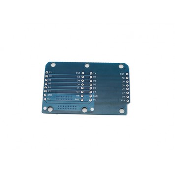 Обратная сторона модуля разветвителя двойной платы Wemos D1 D1 mini-1