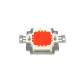 Світлодіодна матриця червона 10Вт 270-350лм 9-12В