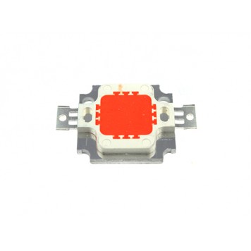 Світлодіодна матриця червона 10Вт 270-350лм 9-12В