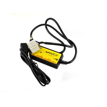 USB AUX MP3 WAV адаптер для магнітоли 5+7пін Toyota, Lexus