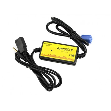 USB AUX MP3 WAV адаптер для магнітоли 8пін VW, Skoda, Seat