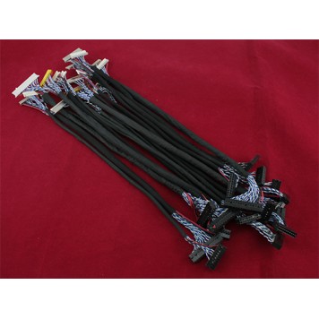 Кабелі LVDS 18шт, шлейфи для матриць 14-26