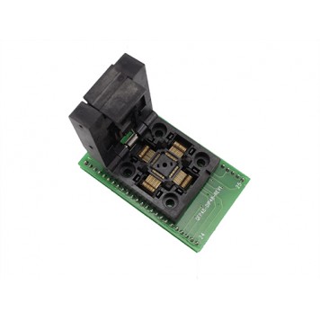 Сокет перехідника QFP48 - DIP48 у відкритому вигляді-2