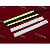 Дневные ходовые огни, 2x6 Вт, DRL LED короткие 14см, голубые