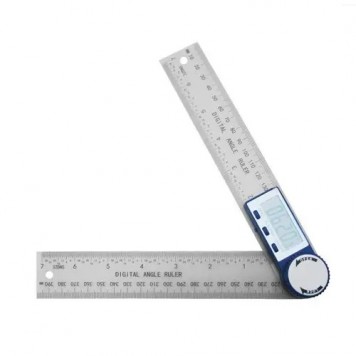 Угломер электронный, транспортир, малка с линейкой 