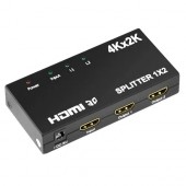 HDMI 1x2 порту 4K 3D спліттер, розгалужувач, комутатор