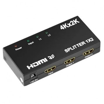 HDMI 1x2 порту 4K 3D спліттер, розгалужувач, комутатор