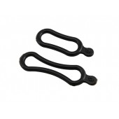 2x Монтажне гумове кільце для ліхтаря, фари велосипеда