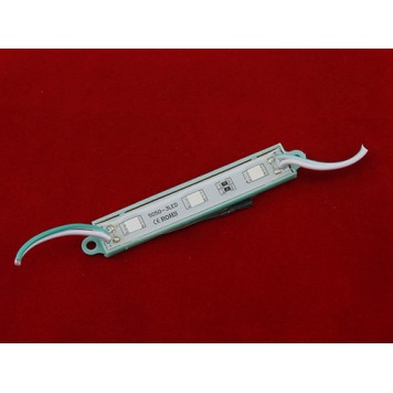 Світлодіодний модуль з 3 LED 5050 світлодіодів, IP67 білий