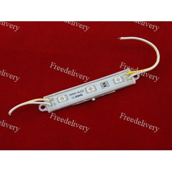 Светодиодный модуль из 3 LED 5050 светодиодов, IP67 желтый