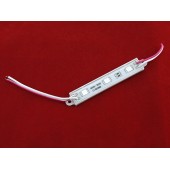 Светодиодный модуль из 3 LED 5050 светодиодов, IP67 красный