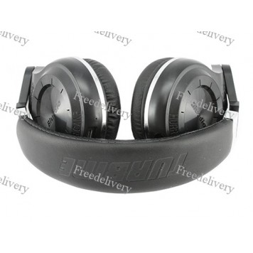 Беспроводные Bluetooth наушники гарнитура Bluedio T2+ MicroSD FM черные
