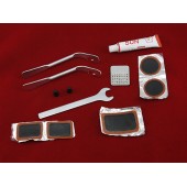 Набір для ремонту камери велосипеда, велоаптечка + ключ 10мм