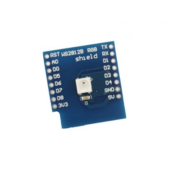 Плата розширення WS2812B RGB LED Shield для WeMos D1 mini