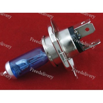 Галогенная лампа, галогенка автомобильная H4 P43T 12В 60Вт белая