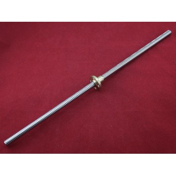 Трапецеїдальний вал гвинт THSL-400-8D з гайкою для 3D-принтера