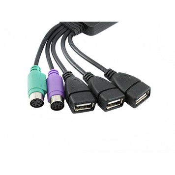 Доступные разъемы переходника-1