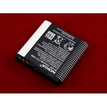 Обратная сторона батареи Nokia BP-6MT-1