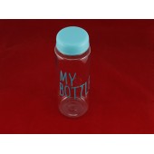 Пляшка My Bottle 500мл пластик прозора з дозатором + чохол