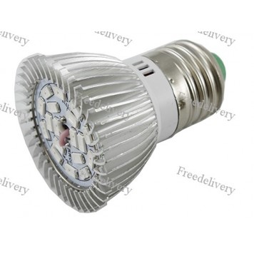 Фитолампа фито лампа для растений, синий+красный E27, 18 LED 18Вт