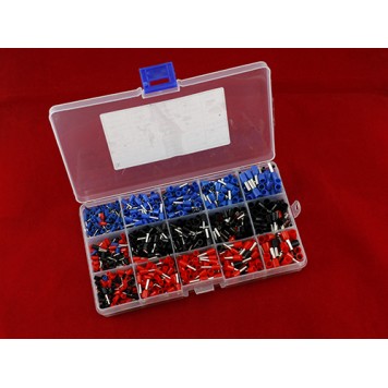 1065x Клемма, наконечник кабельный изолированный штыревой, набор