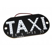 Автомобільне LED табло табличка Таксі 12В синя Автомобільне LED табло табличка Таксі 12В синя