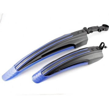 Комплект велокрил крила бризковики велосипеда сині