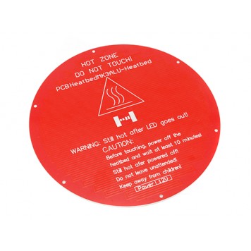 Нагрівальна платформа КРУГЛА стіл MK3 12В для дельта 3D-принтера