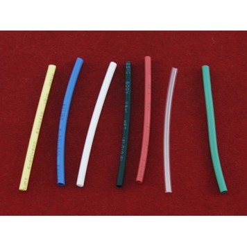 Термозбіжна трубка , термоусадка 1-1.5мм 7 кольорів , набір 140 шт