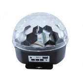 Лазерний проектор, диско куля, світломузика з динаміком USB пультом