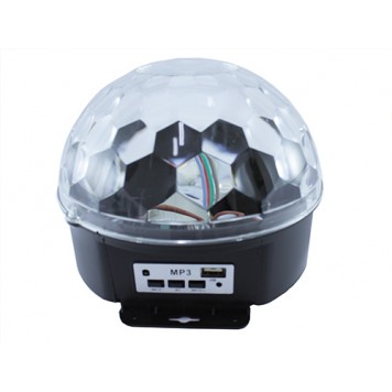 Лазерний проектор, диско куля, світломузика з динаміком USB пультом