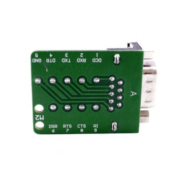 Зворотний бік перехідника з позначеннями контактів-1