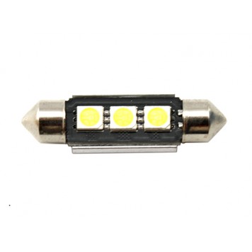 LED C5W C10W CANBUS 39мм лампа с обманкой, 3 SMD