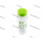 Бутылка My Bottle 500мл пластик прозрачная с дозатором