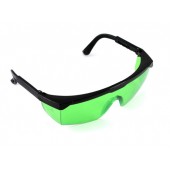Очки зеленые усиливающие защитные для лазерного гравера, уровня