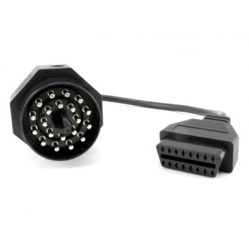 Переходник с OBD2 16pin мама на BMW 20pin папа