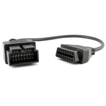 Переходник с OBD2 16pin мама на KIA 20pin папа